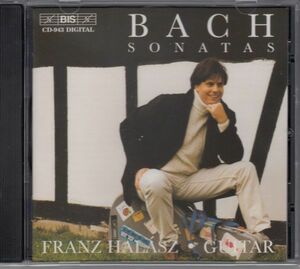 [CD/Bis]バッハ:無伴奏ヴァイオリンのためのソナタ第1-3番/フランツ・ハラーシュ(gt)