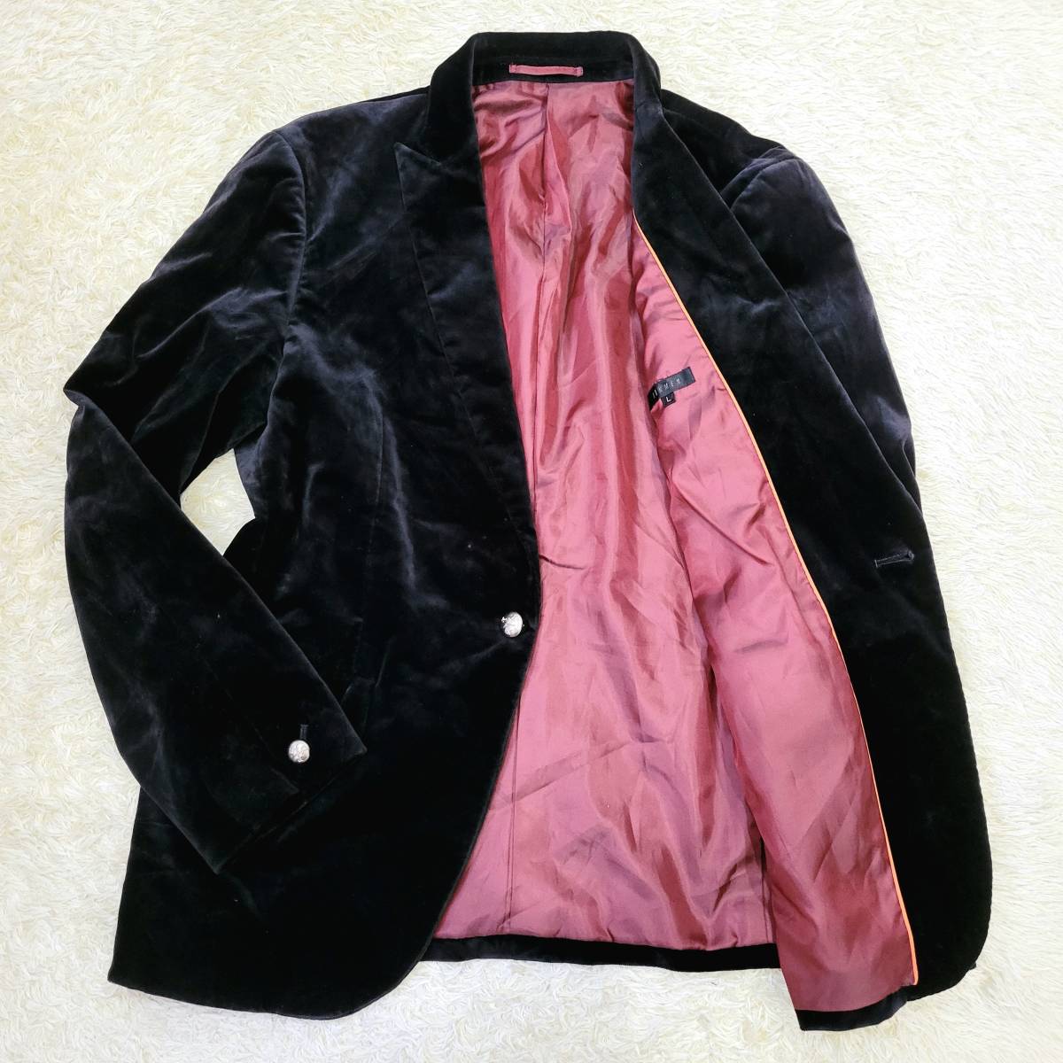 直売廉価 レッドヴァレンティノ sweet rose ジャケット 44 バラ柄
