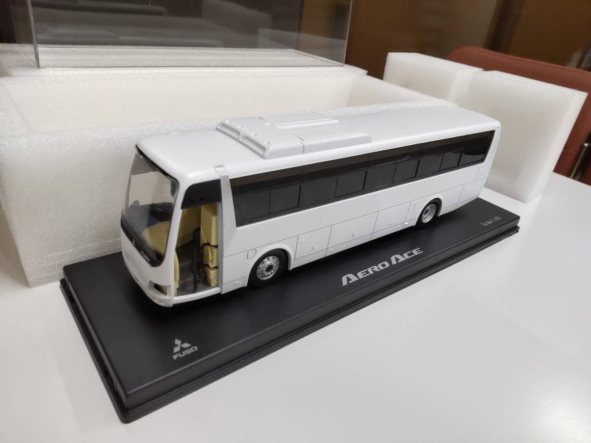 三菱ふそう 限定品 MS06GP前期 1/43 塗装ベース白ボデー-