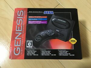  new goods unopened GENESIS Mini 2 SEGA 24 hour within shipping Genesis Mini 2 retro game mega gong Mini North America version Showa Retro GENESIS Mini 2 rare 