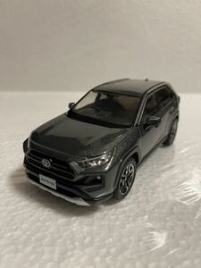 1/30 トヨタ 新型RAV4 ラブ4 アドベンチャー 非売品 カラーサンプル ミニカー グレーメタリック