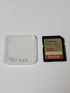 SanDisk サンディスク SDカード Extreme 128GB R:150MB/s W:70MB/s class10 UHS-I U3 V30 4K