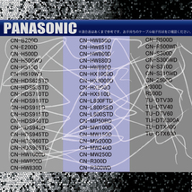 フィルムアンテナ 左右2枚 パナソニック Panasonic 用 CN-HDS915D 地デジ ナビ 対応 受信 汎用 L字型 高感度_画像2