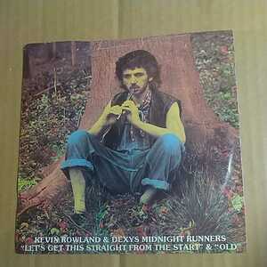 デキシーズミッドナイトランナーズ「let's get this straight from the start」英EP 1982dexy's midnight runners punk northern soul
