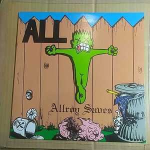 ALL「allroy saves」米LP 1990年オリジナル★★パンクメロコアhardcore punkディセンデンツデセンデンツDESCENDNTS