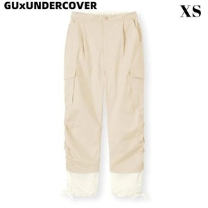  XS 新品【GU x UNDERCOVER カーゴパンツ UNDERCOVER +X ジーユー x アンダーカバー カーゴパンツ BEIGE ベージュ】