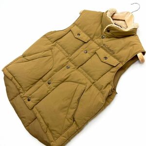 Колумбия ☆ Columbia Beige Down Down Size Size Size Outdoor Camp Town Youth Youth Usham Casual ♪ Пользовательская смесь одежды ■ C237