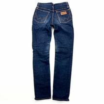 80s ☆ ラングラー ☆ Wrangler 細身の足長シルエット♪ デニムパンツ ジーンズ インディゴ W29 アメカジ ワーク DIY 万能パンツ♪■Ja5072_画像3