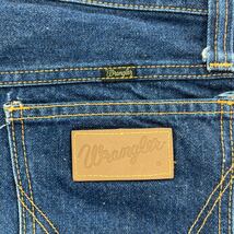 80s ☆ ラングラー ☆ Wrangler 細身の足長シルエット♪ デニムパンツ ジーンズ インディゴ W29 アメカジ ワーク DIY 万能パンツ♪■Ja5072_画像5