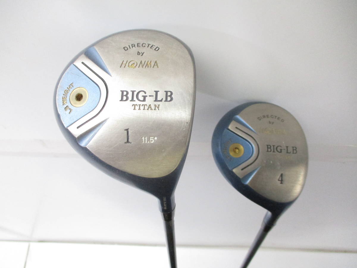 完売 【未使用】ホンマ スーパー ビッグ LB 4W フェアウェイウッド 4星