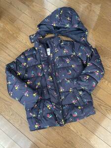 GAP floral print down jacket coat 160cm