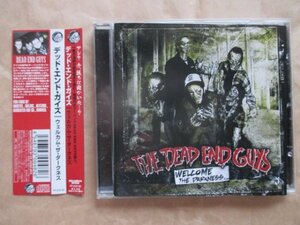 【ＴＨＥ ＤＥＡＤ ＥＮＤ ＧＵＹＳ（デッド・エンド・ガイズ）】◆ＷＥＬＣＯＭＥ ＴＨＥ ＤＡＲＫＮＥＳＳ◆帯付ＣＤ◆