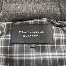 美品 バーバリーブラックレーベル 4way ダウンジャケット M ファー ホースロゴ BURBERRY BLACK LABEL コート アウター ベスト ダークグレー_画像8