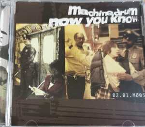 【MACHINEDRUM/NOW YOU KNOW】 MERCK RECORDS/輸入盤CD