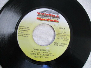 TEDDY PENDERGRASS, PRETTY DON 7！COME WITH ME, JA EP, RAGGA R&B！