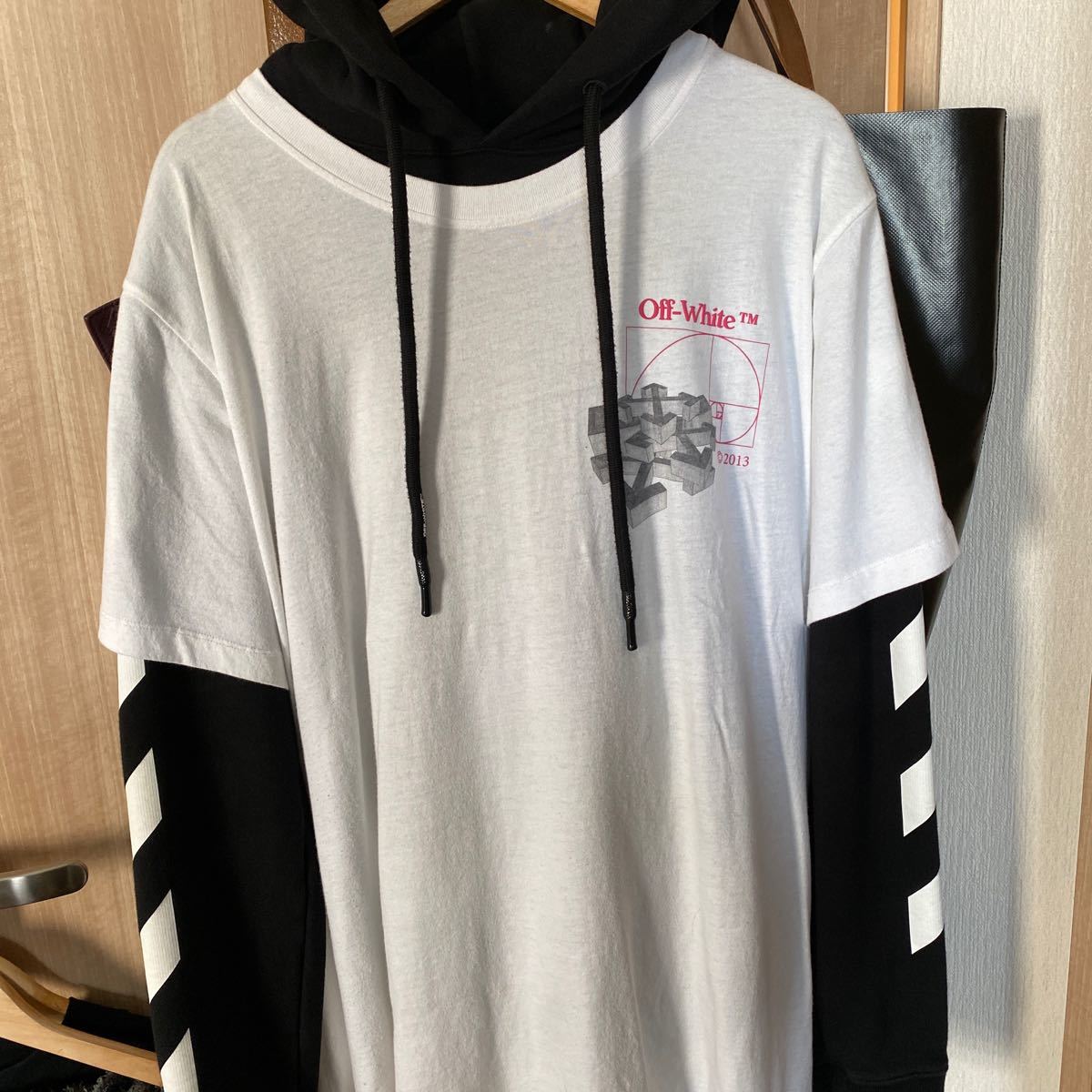 超美品 OVERSIZED Off-White オフホワイト オーバーサイズ オフ