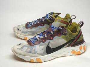 REACT ELEMENT 87 "THE PREQUEL" AQ1090-002 （デザートサンド/スモーキーモーブ/サンダーブルー/クールグレー）