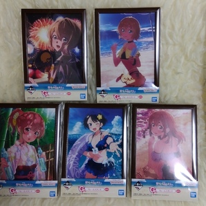 ◆送料無料◆一番くじ 彼女、お借りします 満足度4 ~夏模様、恋模様。~ G賞 フレームスタンド 5種@3498