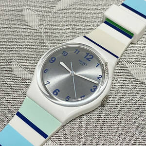 SWATCH スウォッチ　MARINAI　GW189　スイス製　レディース腕時計 ホワイト クォーツ　34mm　未使用・長期保管品