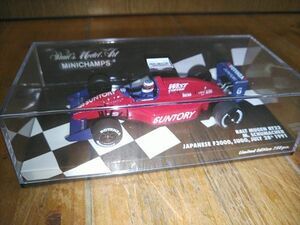 新品未開封 1/43 ミニチャンプス ラルト 無限 RT23 M.シューマッハー F3000 菅生 1991 完成品ミニカー 417910206