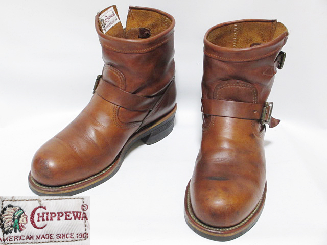 CHIPPEWA ショートエンジニアブーツ - greatriverarts.com