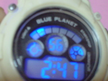 BLUE　PLANET　Jー５６　腕時計　ホワイト_画像2