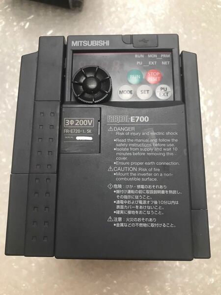 三菱電機 MITSUBISHI インバーター FR-E720-1.5K動作保証 [インボイス発行事業者] 6/6