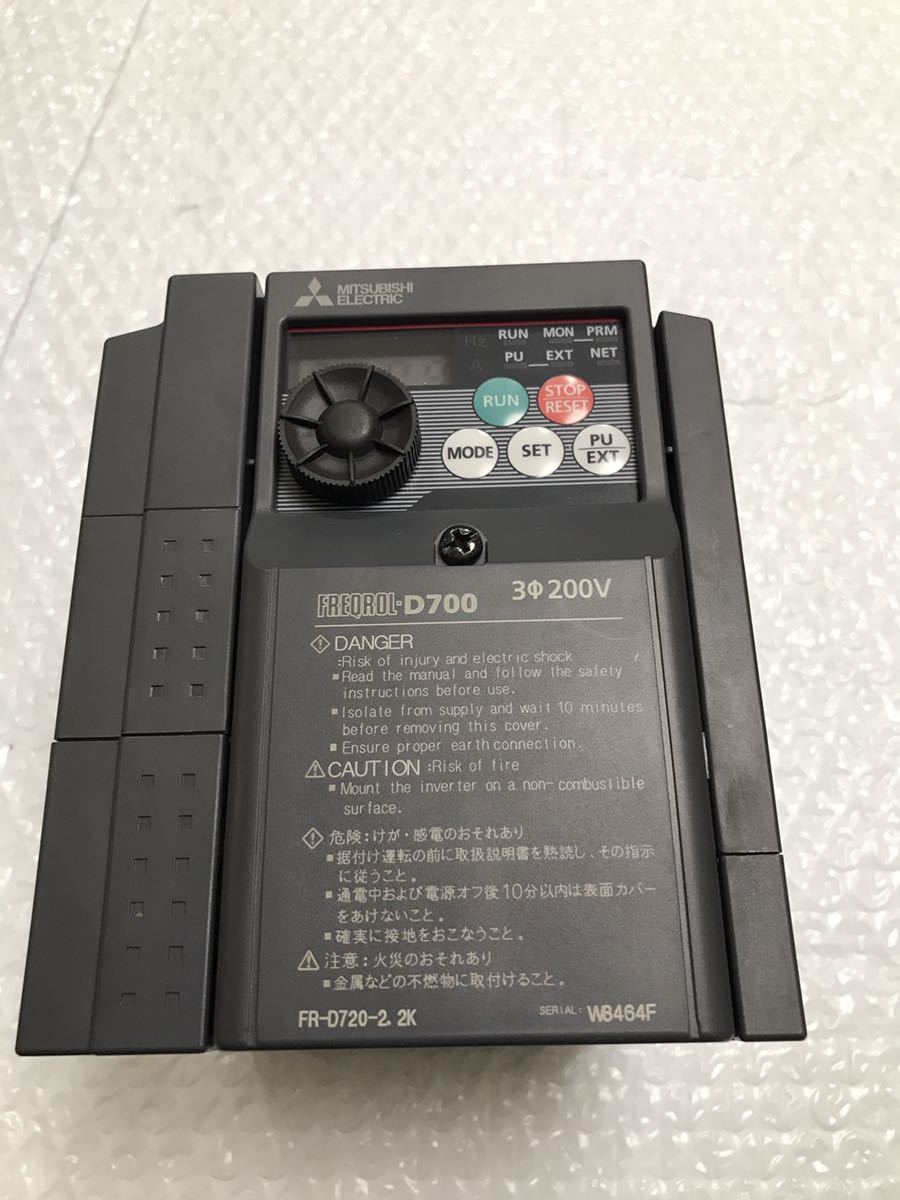 新品】FR-D720-2.2K インバーター 三菱電機-