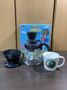 ▼ どうぶつの森≪コーヒーサーバー　1個　ドリッパー　1個　マグカップ　1個≫きっさハトの巣　コーヒーサーバーセット