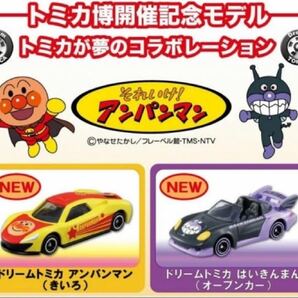 アンパンマンバイキンマントミカ2台セット　トミカ博開催限定モデル　札幌2020 ドリームトミカ