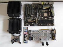 送料無料♪水冷式自作等に！【CPU Intel Core i7-3770K 3.50GHZ ＋ ASRock Z77 Extreme6＋グラフィックボード＋水枕＋ラジエータ2個付き 】_画像1