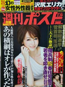 週刊ポスト 2011年2/25号 グラビア切り抜き 富岡佳子(表紙) 武井咲