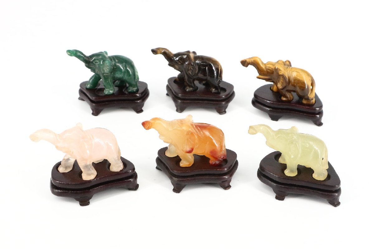 LENOX製 1985年 7大陸の野生動物シリーズ アジア象の親子 陶器置物 www