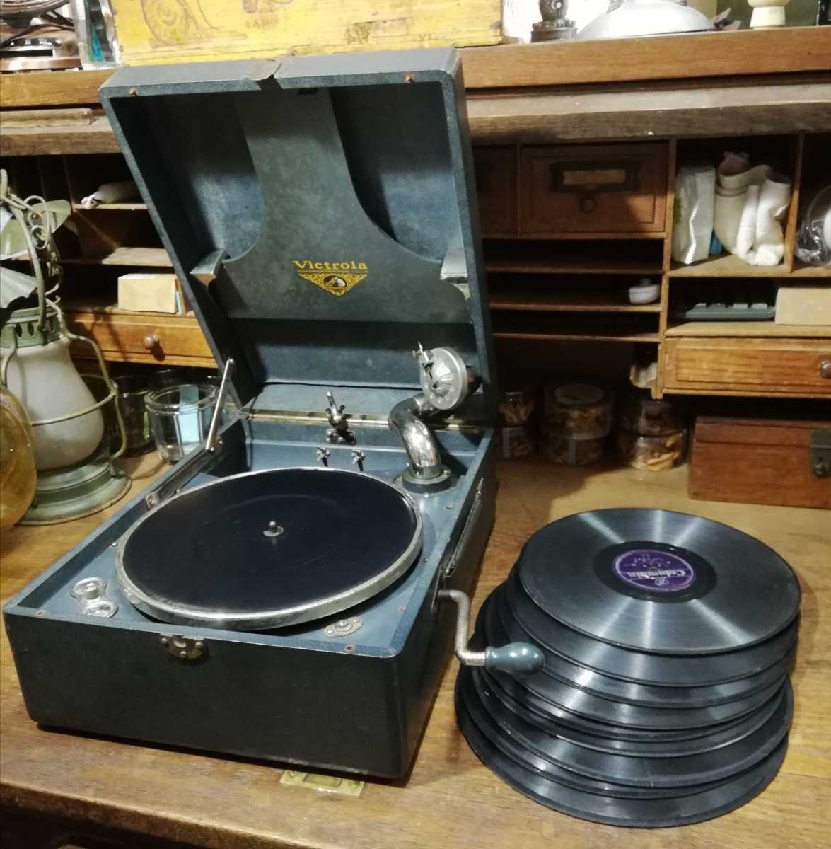 ヤフオク! -「ビクターレコードプレーヤー」(蓄音機) の落札相場・落札価格