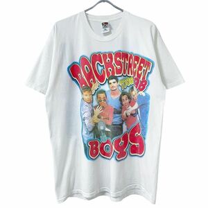 ■激レア■90s BACKSTREET BOYS 98年 ツアー フォト Tシャツ L バックストリート ボーイズ raptee raptees USA製 ビンテージ