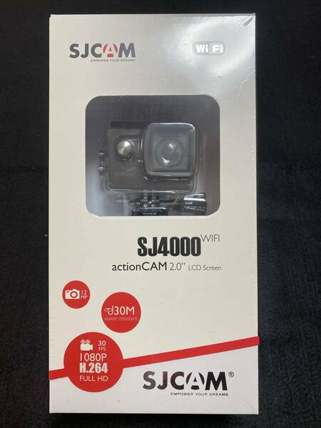 ★新品未開封 送料無料★ SJCAM SJ4000 WIFI アクションカメラ フルHD ブラック