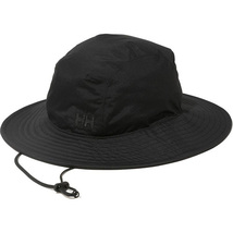 ●ヘリーハンセン フィールダーハット M ブラック 帽子 トレッキング FG アウトドア レインハット SS92155_画像1