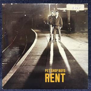 ◆UK盤EP/PET SHOP BOYS/RENT/I WANT A DOG◆の画像1