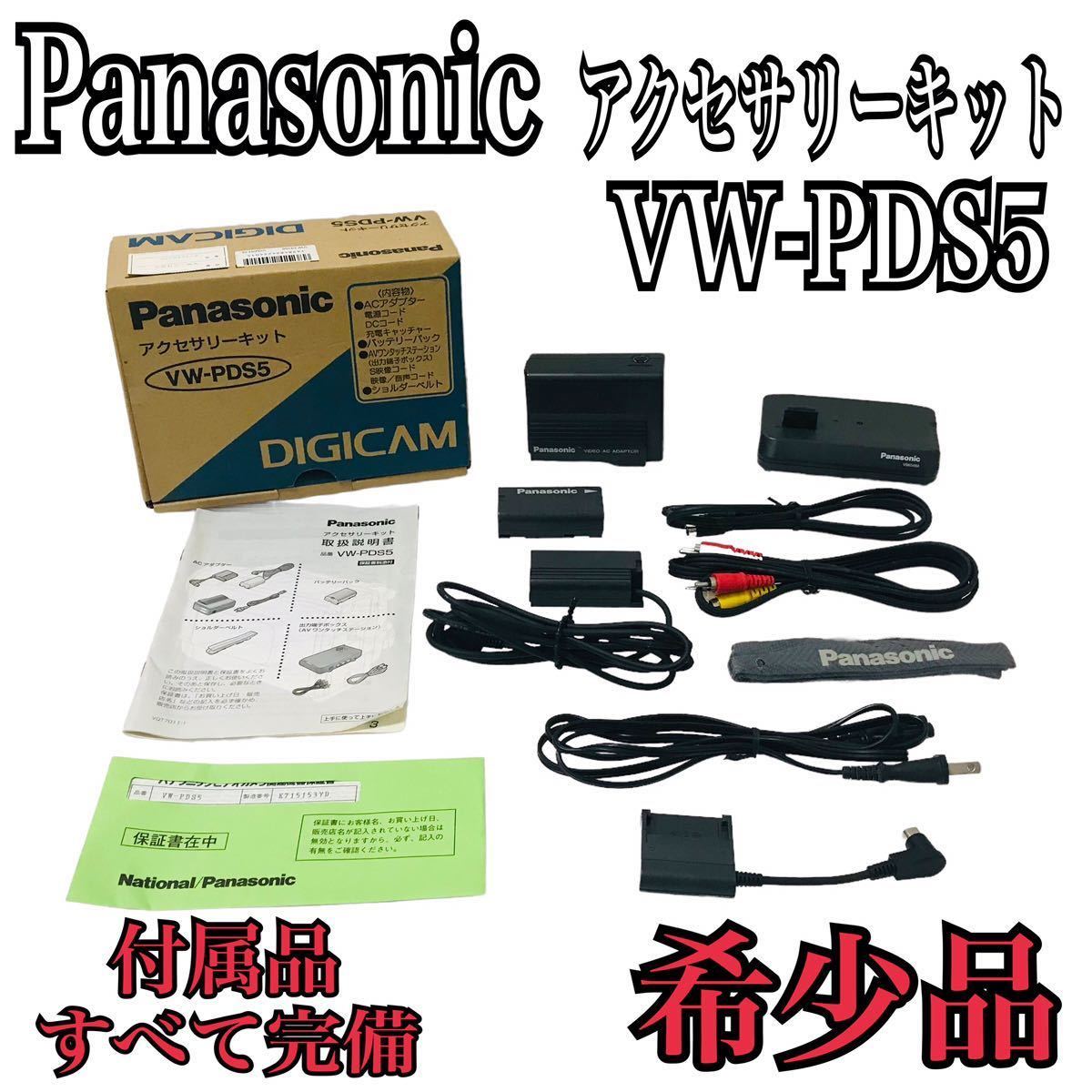 カメラ ビデオカメラ Panasonic NV-DS5 & アクセサリーキットVW-PDS5 カメラ ビデオカメラ 