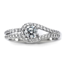 婚約指輪 安い プラチナ ダイヤモンド リング 0.7カラット 鑑定書付 0.70ctup Fカラー VVSクラス 3EXカット H&C CGL_画像2