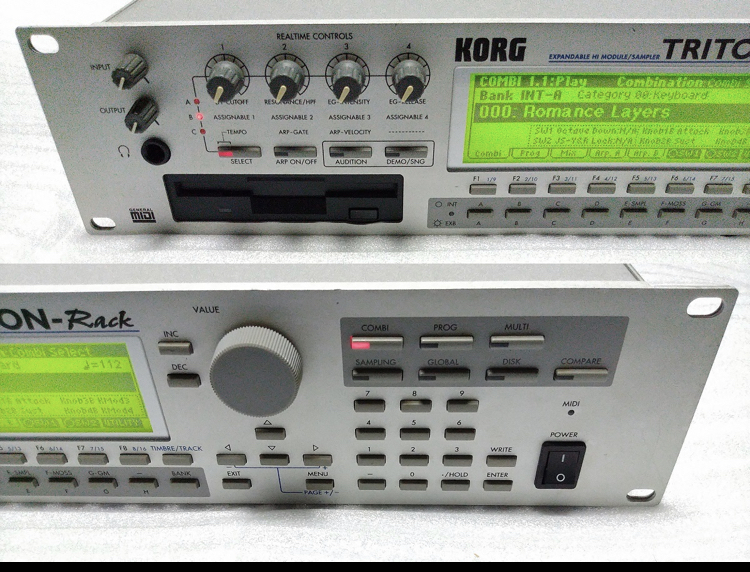 お得な情報満載 KORG TRITON etech.com.ni TR-Rack Rack 音源