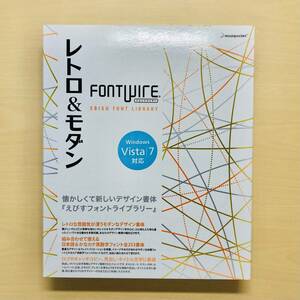 FONTWIRE( font wire ) retro & modern [Windows/Mac]