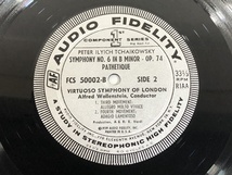 洗浄済 LP 米Audio Fidelity FCS50002 チャイコフスキー 交響曲第6番 ワレンシュタイン_画像7