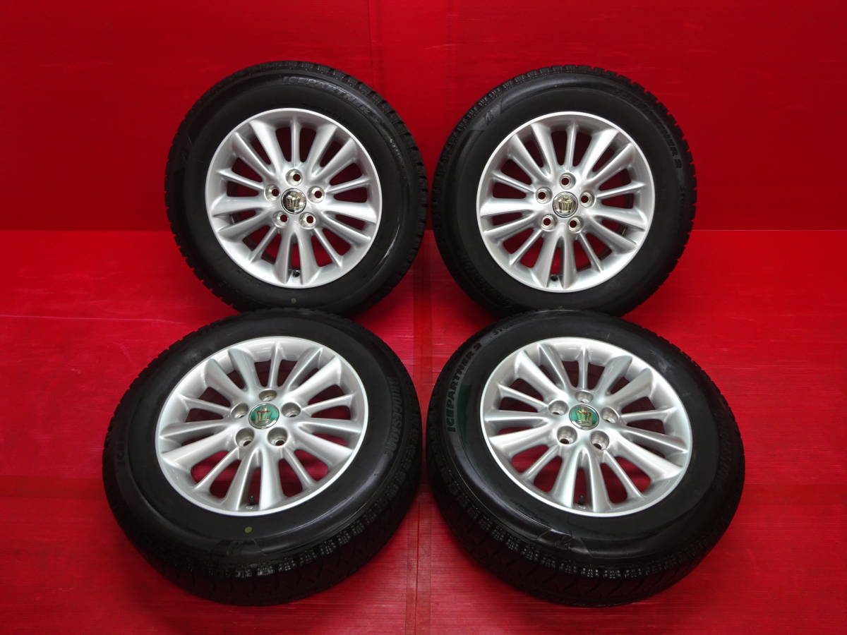 沸騰ブラドン 4本 タイヤ BRIDGESTONE ほぼ新品 215/60/16 レグノ www