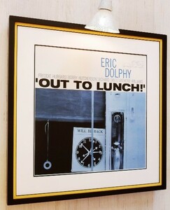 エリック・ドルフィー/50s Jazz Art/Out Of Lunch/LPジャケット ポスター額装/Eric Dolphy/Framed Blue Note ALBUM/アート ポスター