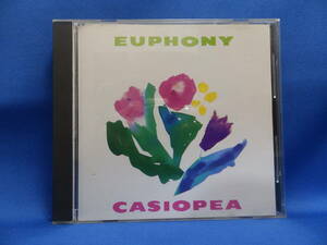 中古 CD EUPHONY カシオペア CASIOPEA 野呂一生 向谷実 桜井哲夫 神保彰 帯なし Polydor AURA