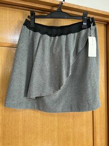  free shipping * new goods unused *tu Be Schic * skirt * gray *L*