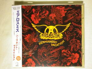 『Aerosmith/Permanent Vacation(1987)』(1998年発売,MVCG-19302,廃盤,国内盤帯付,歌詞対訳付,Dude,Rag Doll,Angel,I'm Down)