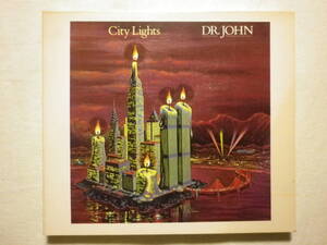 『Dr. John/City Lights(1978)』(1987年発売,D32Y-3834,廃盤,国内盤,歌詞付,Digipak,ニューオーリンズ,SSW,AOR,Jazz,USロック)