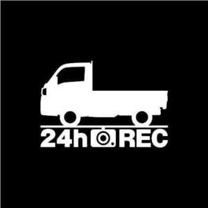 【ドラレコ】ダイハツ ハイゼットトラック【S500P系】24時間 録画中 ステッカー